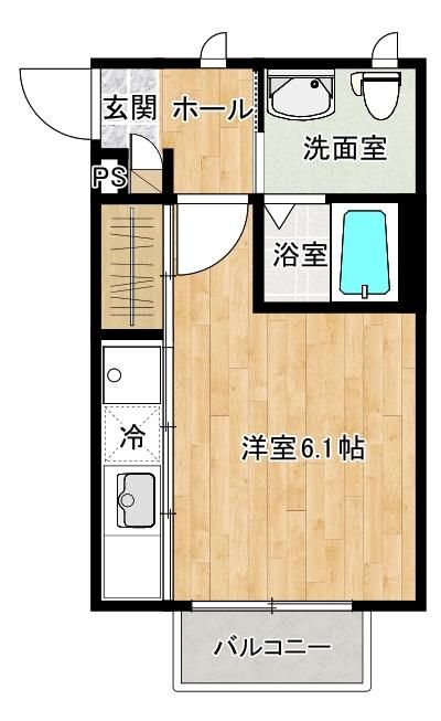 東京都武蔵野市境南町4丁目のアパートの間取