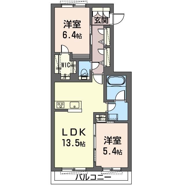 東京都武蔵野市吉祥寺東町4丁目のアパートの間取