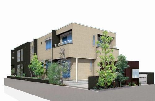 東京都武蔵野市関前のアパートの建物外観
