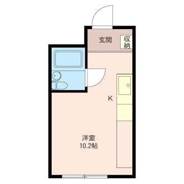 東京都三鷹市上連雀4丁目のマンションの間取