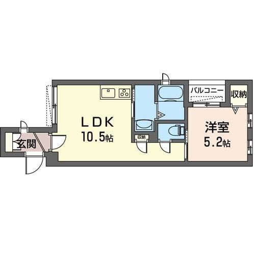 東京都武蔵野市吉祥寺北町2丁目のマンションの間取