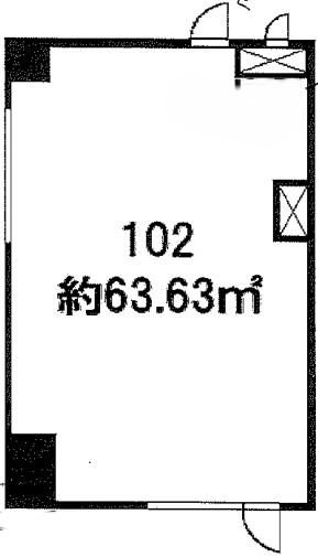 東京都府中市是政5丁目の店舗の間取